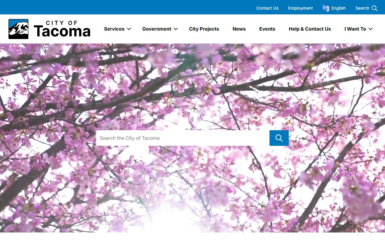 Tacoma City Clerk public records portal for city records requests