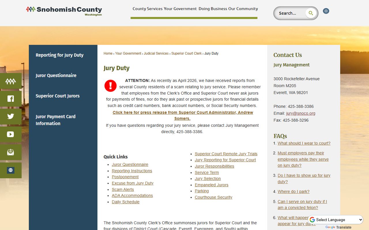 Snohomish County Auditor website for county records and historical death register information